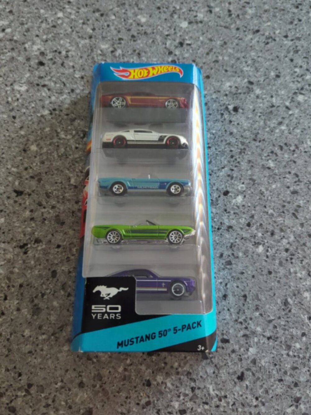 Hot Wheels Mustang 50th Anniversary 5-pack